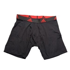 adidas Aeroready Black/Red Boxer Briefs, Medium